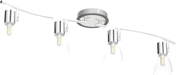 Unikcst 4-punktowy reflektor sufitowy LED, E14