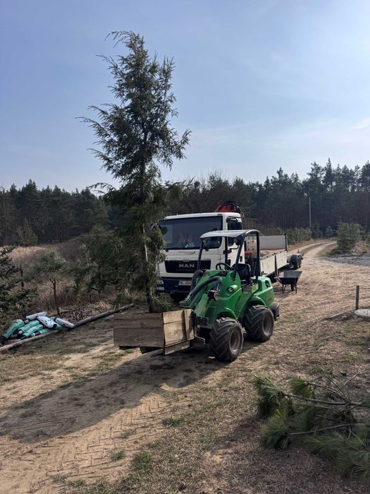 Avant- usługi, glebogryzarka, wiertło, kosiarka