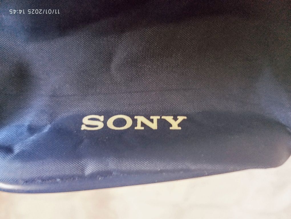 Bolsa antiga para máquina fotográfica Sony.