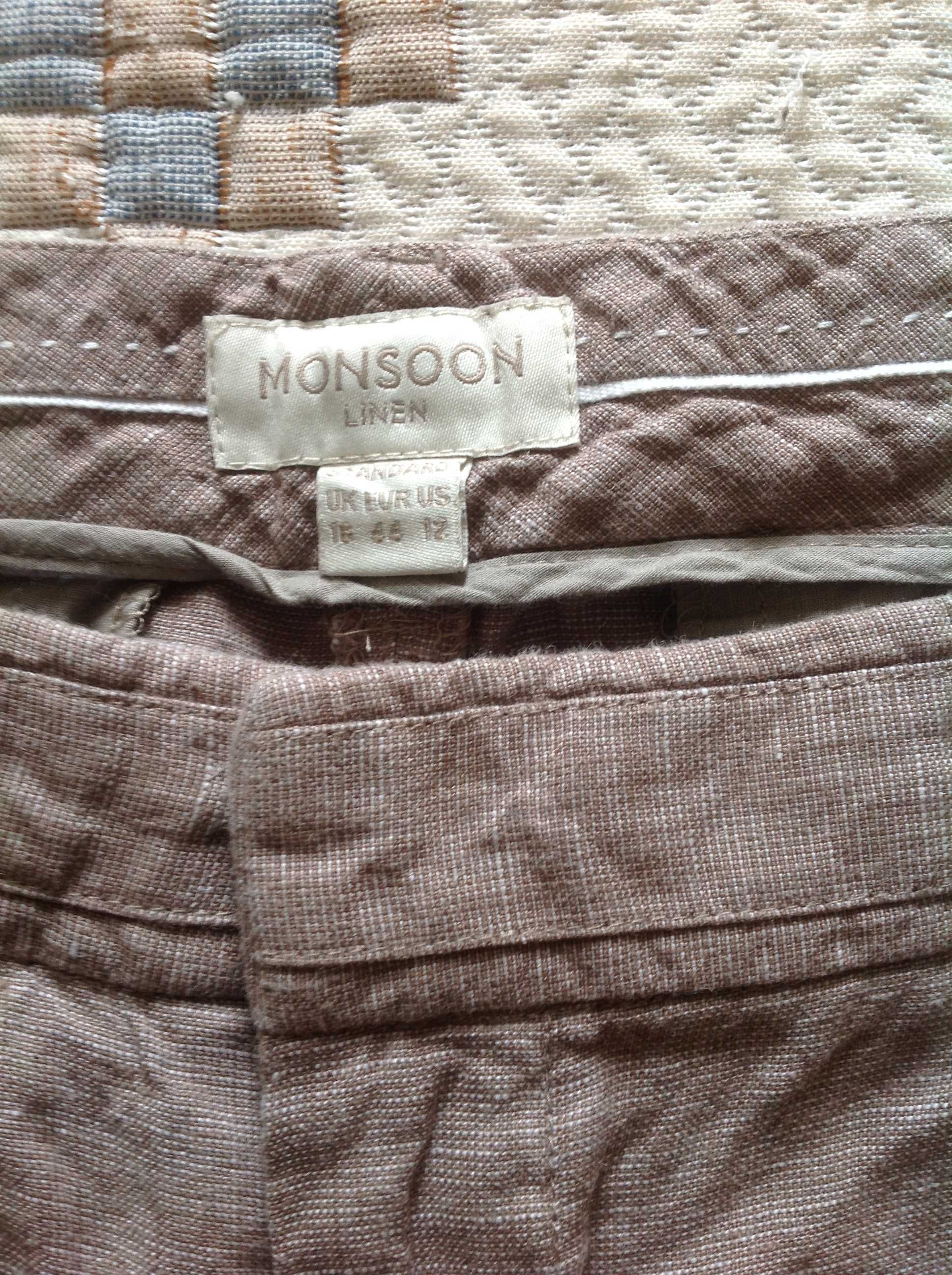 Штани (брюки) льон Monsoon. Р 50-52