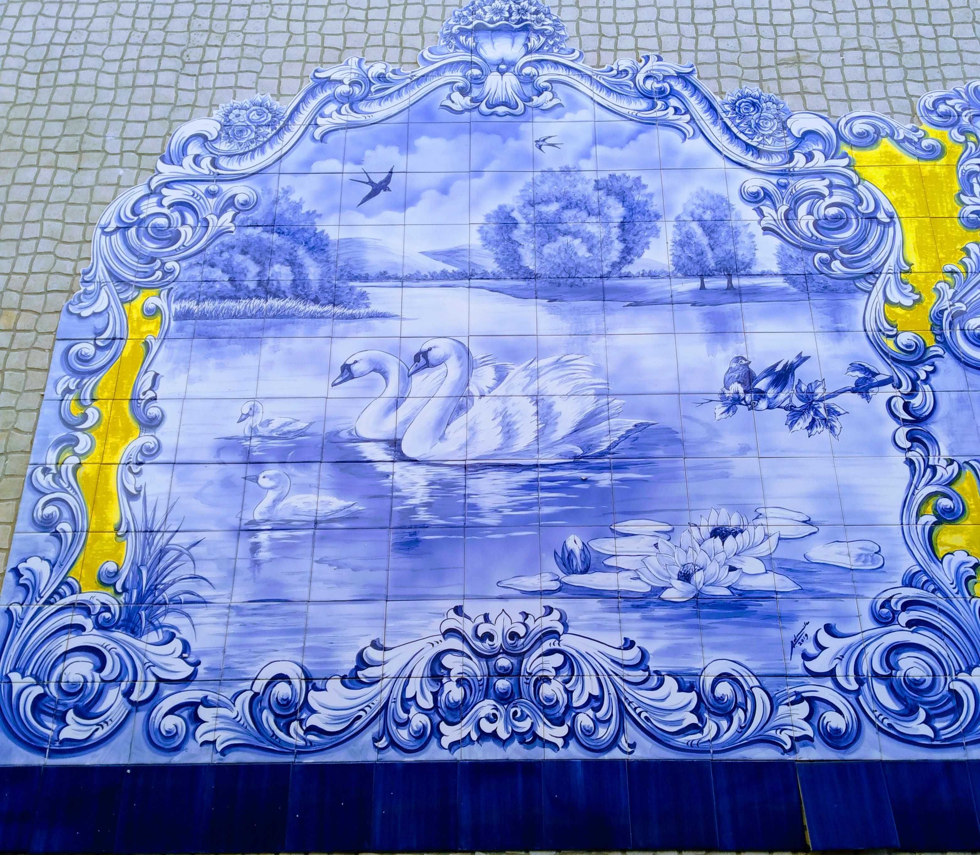 Azulejos tradicionais portugueses