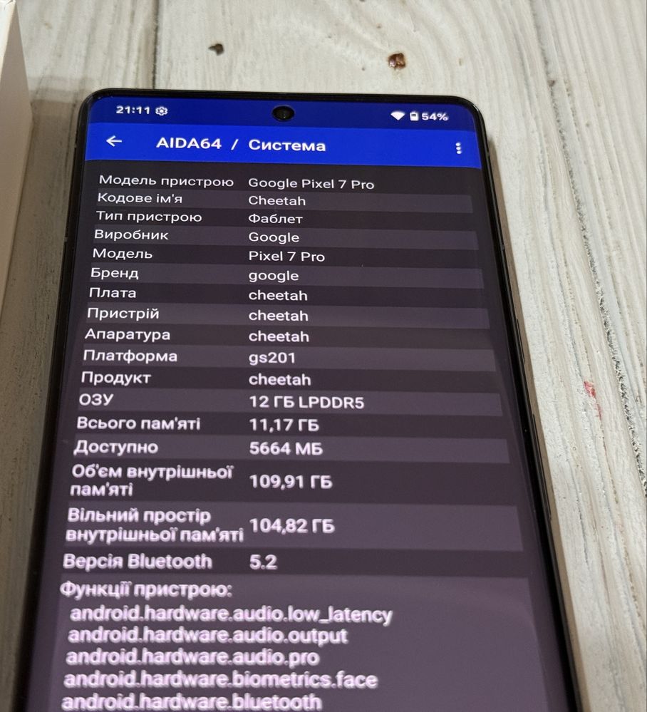 Новий Google Pixel 7 Pro 12/128GB (Obsidian) Гарантія Магазин+обмін