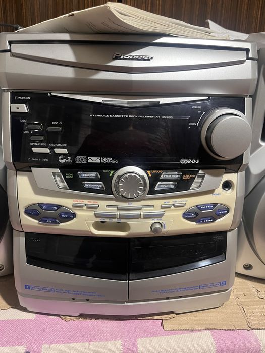 Музыкальный центр Pioneer XR-A4900 с документами в хорошем состояние