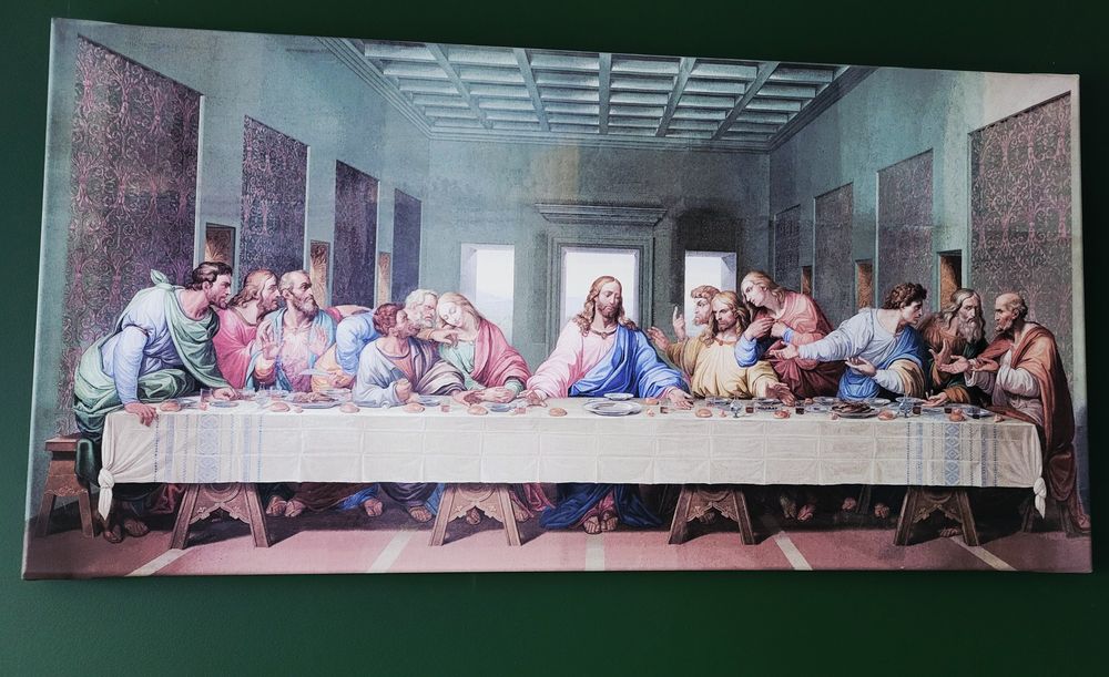 Obraz Reprodukcja Ostatnia Wieczerza 100x50