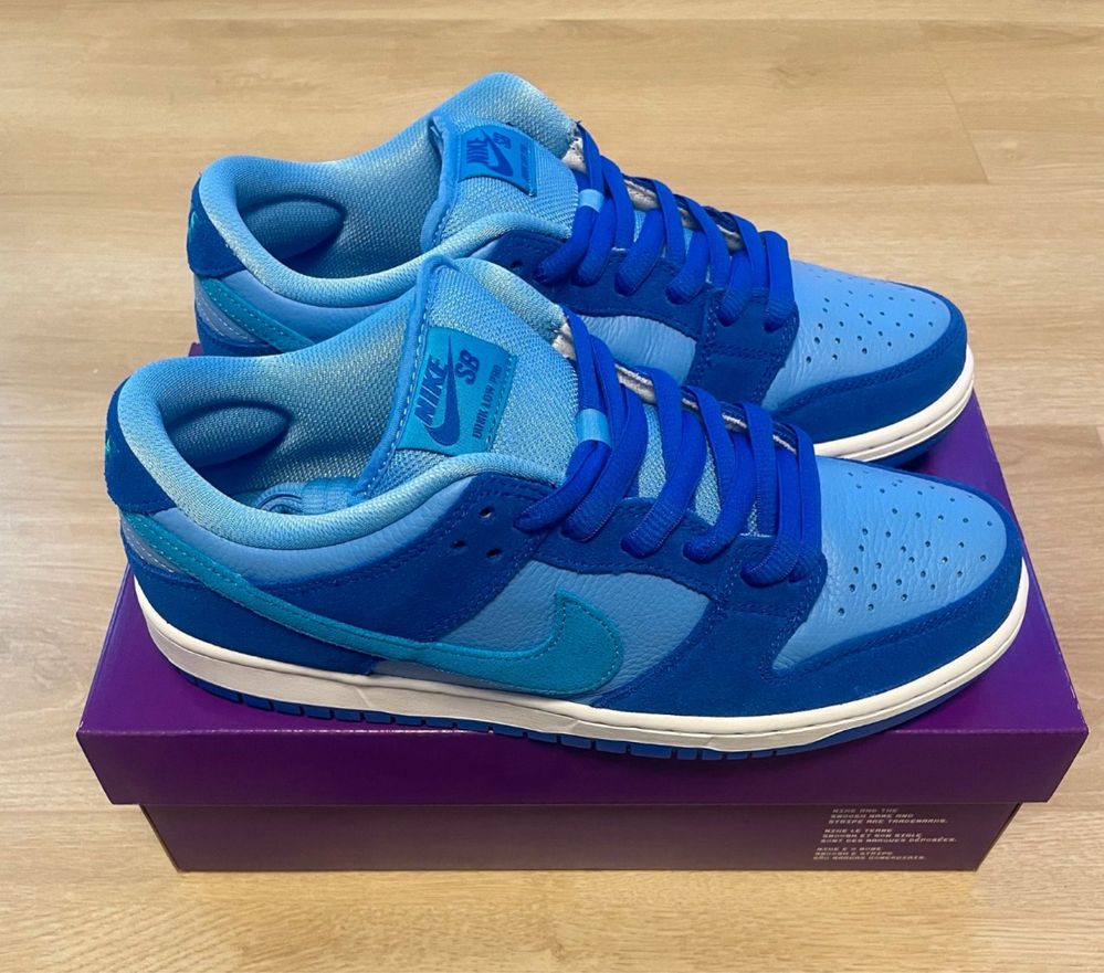 Кросовки Nike SB Dunk Low Blue Raspberry