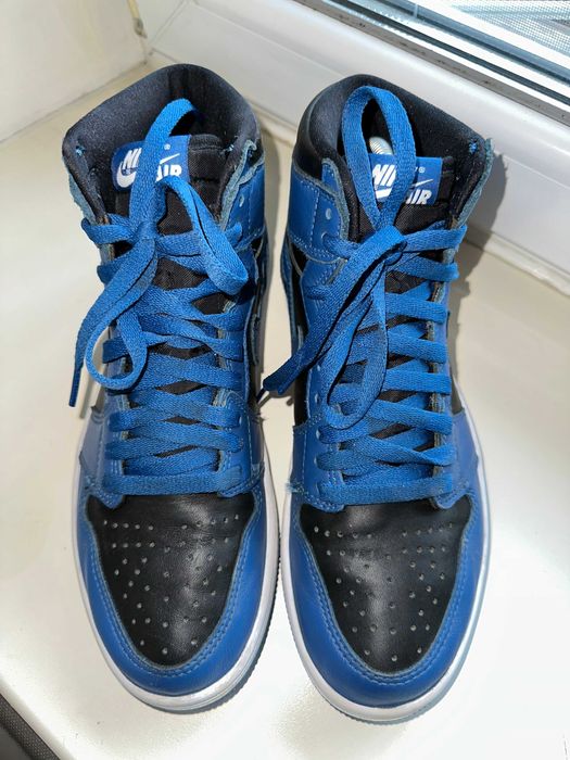 Кросівки Nike Air Jordan 1 Retro High OG Dark Marina Blue