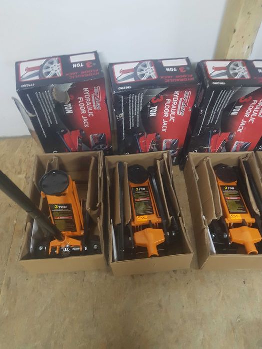 ŻABA podnośnik samochodowy 3 ton hazard 3000kg