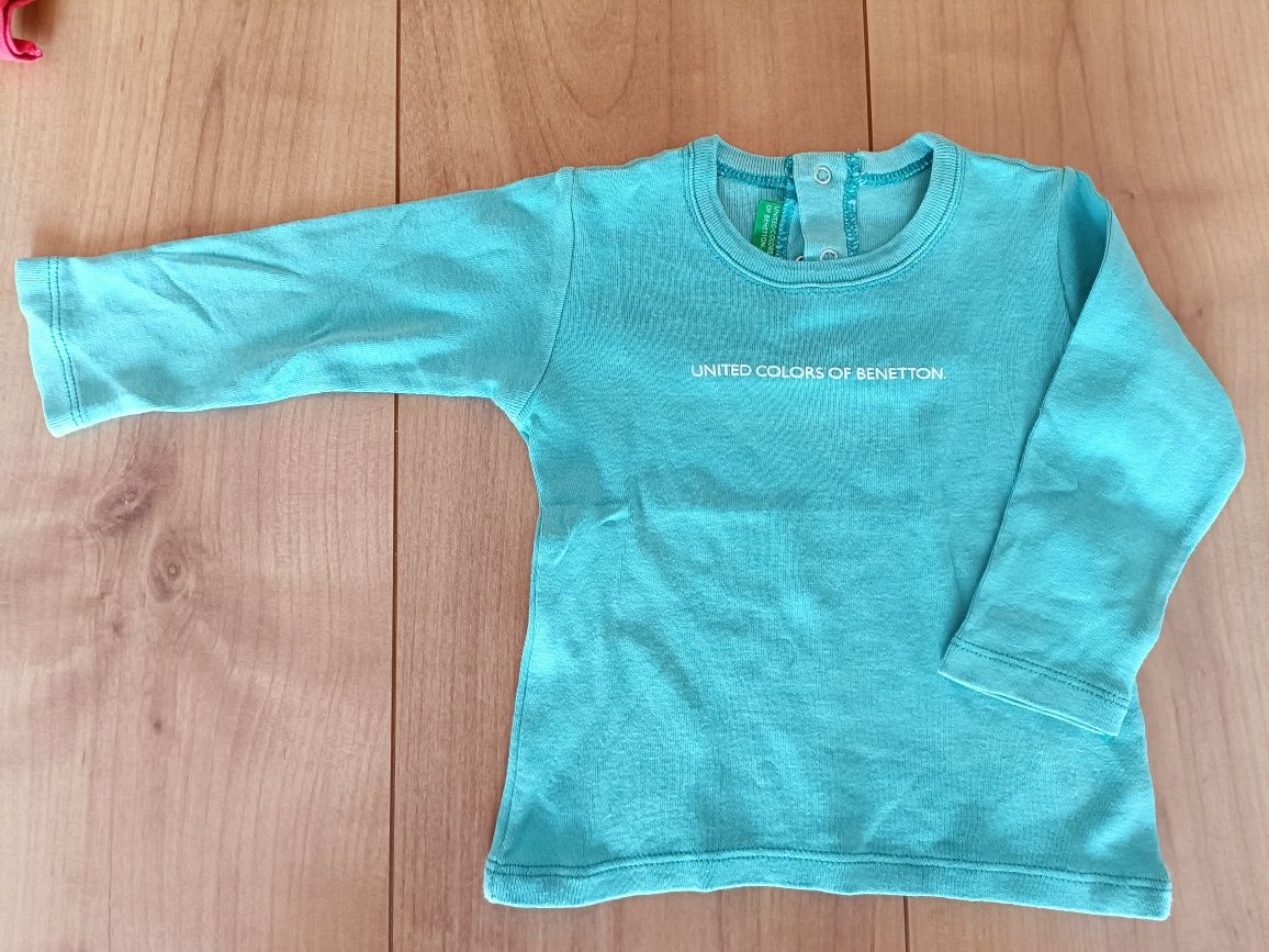 5 Sweatshirts + 1 T-shirt Benetton - 9 meses (66cm)