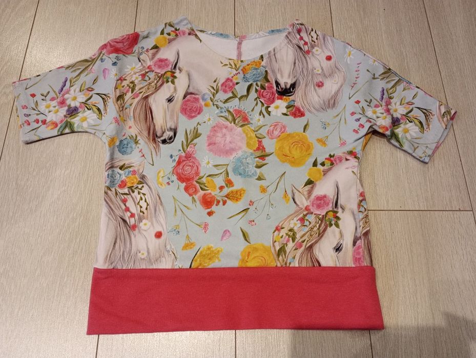 Rozm 128/134 bluzka handmade