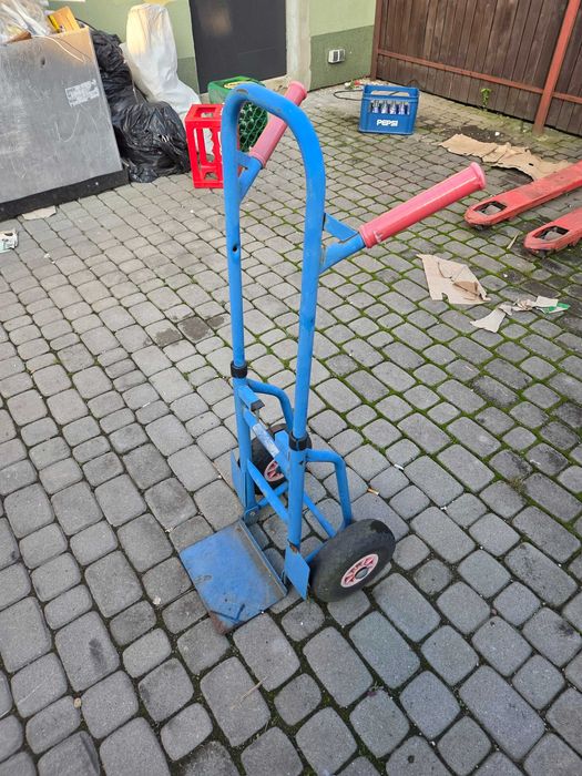 Wózek transportowy dwukołowy – stalowy