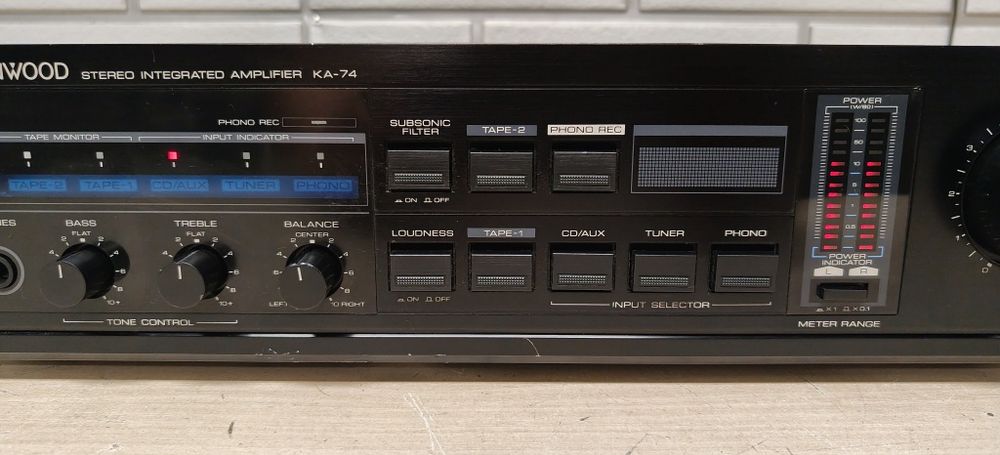 Wzmacniacz hi-fi stereo KENWOOD