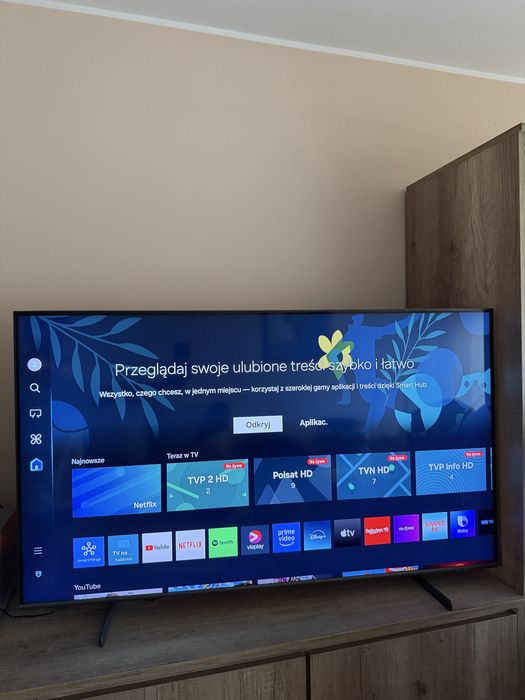 Telewizor Samsung QE50Q67DAU QLED 50 cali 4K Ultra HD Tizen OKAZJA!!