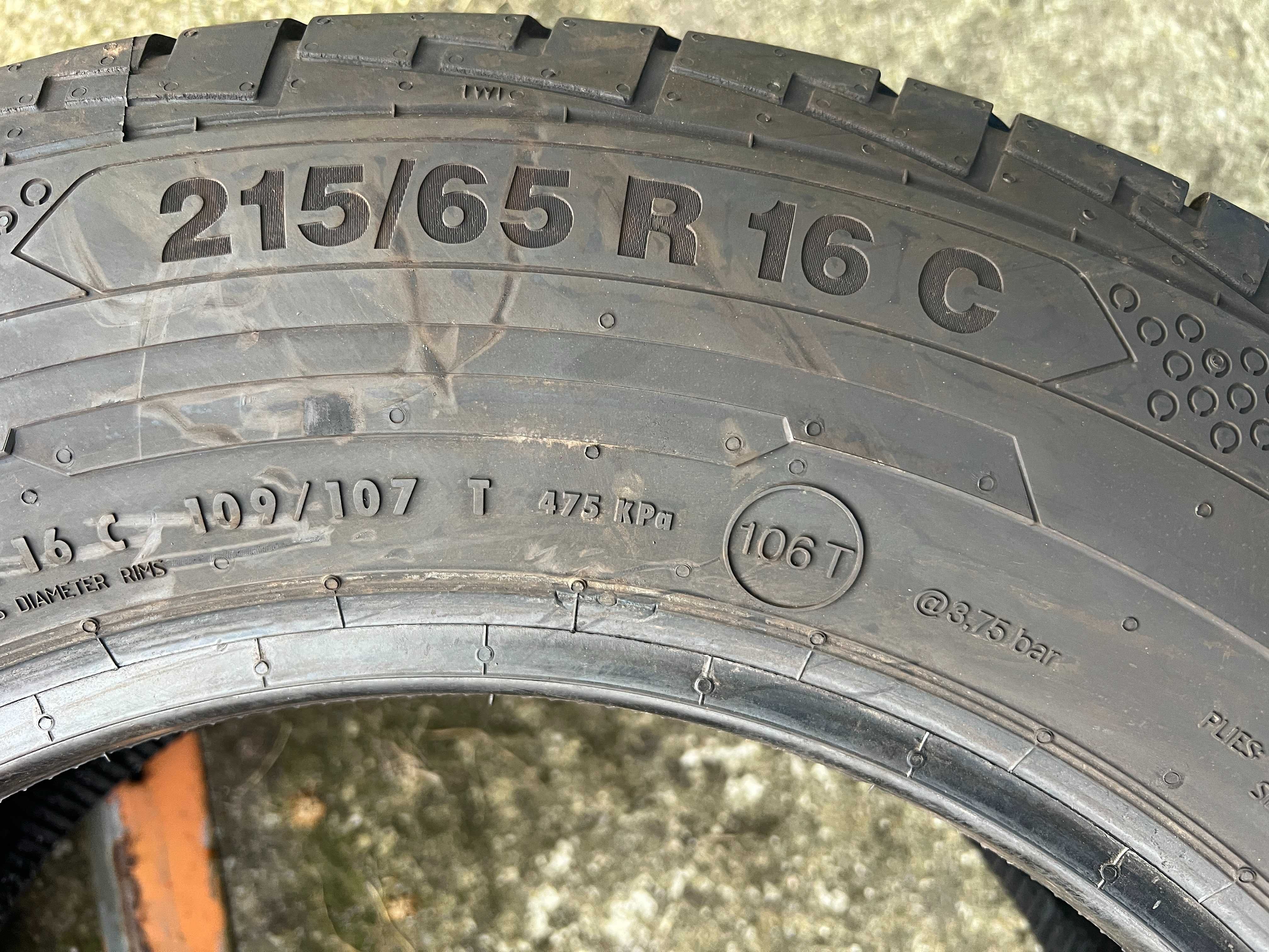 Pojedynka Continental 215/65R16 C