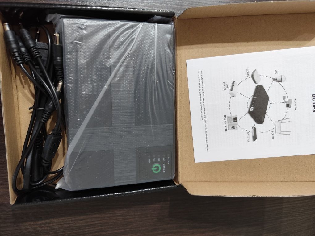 DC UPS Міні упс ДБЖ ,безперебійне живлення роутера 10400mah,