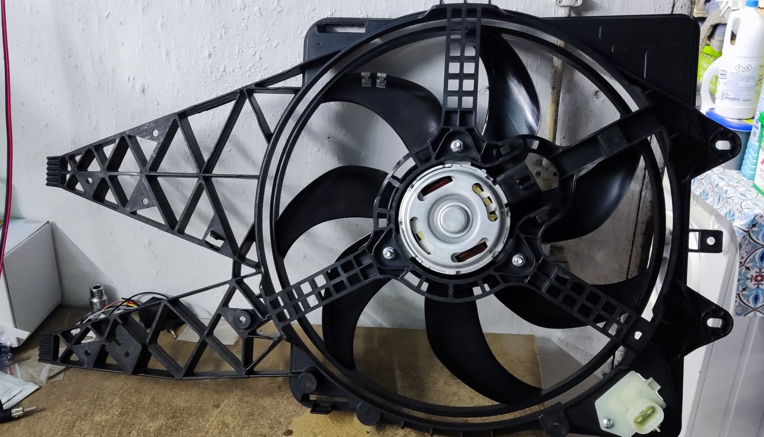 Ventilador ventoinha radiador (novo)