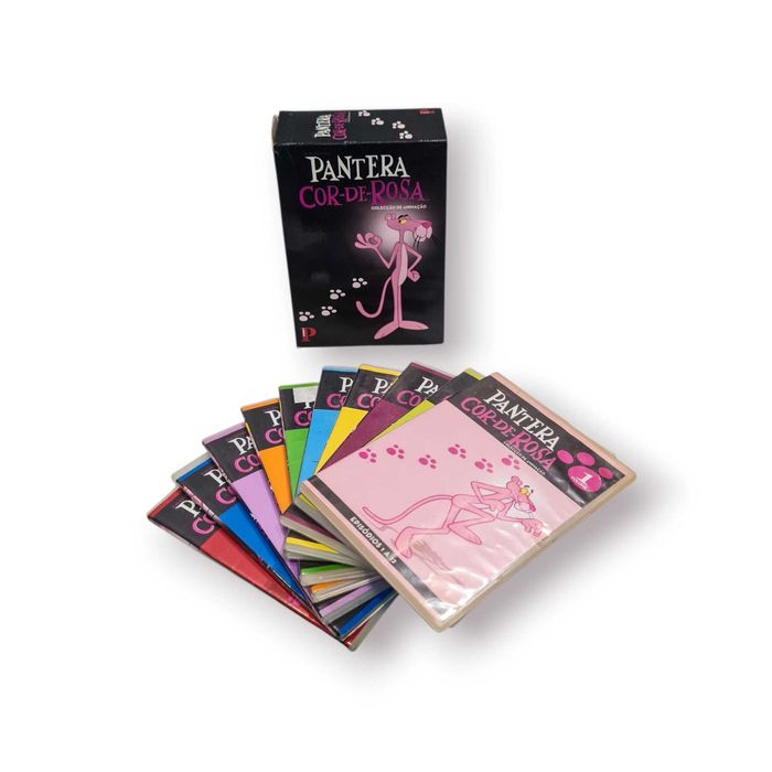 Coleção Completa Pantera Cor-de-Rosa – 10 DVDs (124 Episódios)