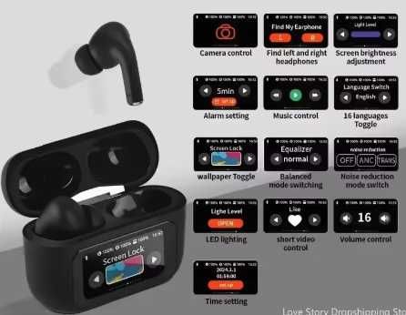 Lenovo Thinkplus A9 Pro  Bluetooth навушники,шумодави, HI-FI