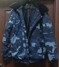 Куртка зимова TORNADO (синій камуфляж)