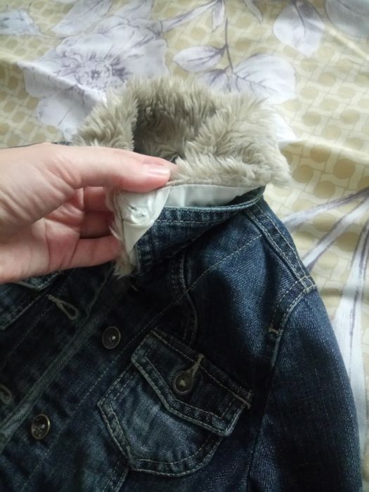 Костюм джинсовый 2-3 года куртка+джинсы