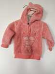 Bluza sweter r.74/80 polar misiek futerko
