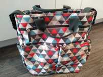 Torba do wózka Skip Hop Duo Signature Triangles mata przewijak