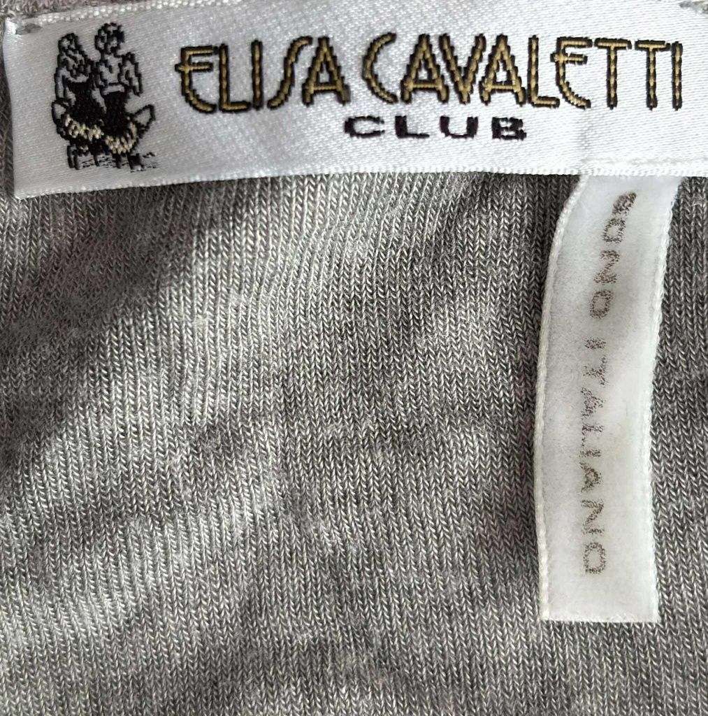 Elisa Cavaletti bluzka na ramiączka damska S/M
Rozmiar S/M 
kolor:szar