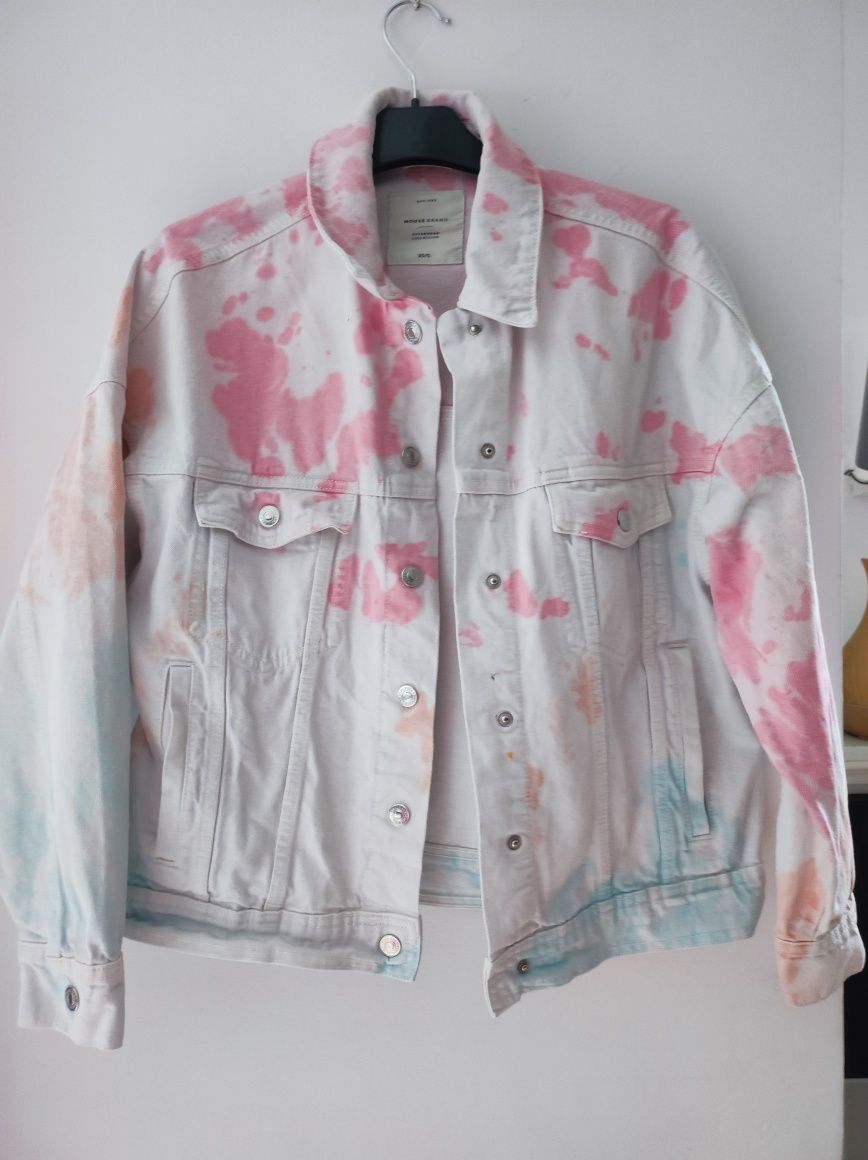 Kurtka katana jeansowa oversize