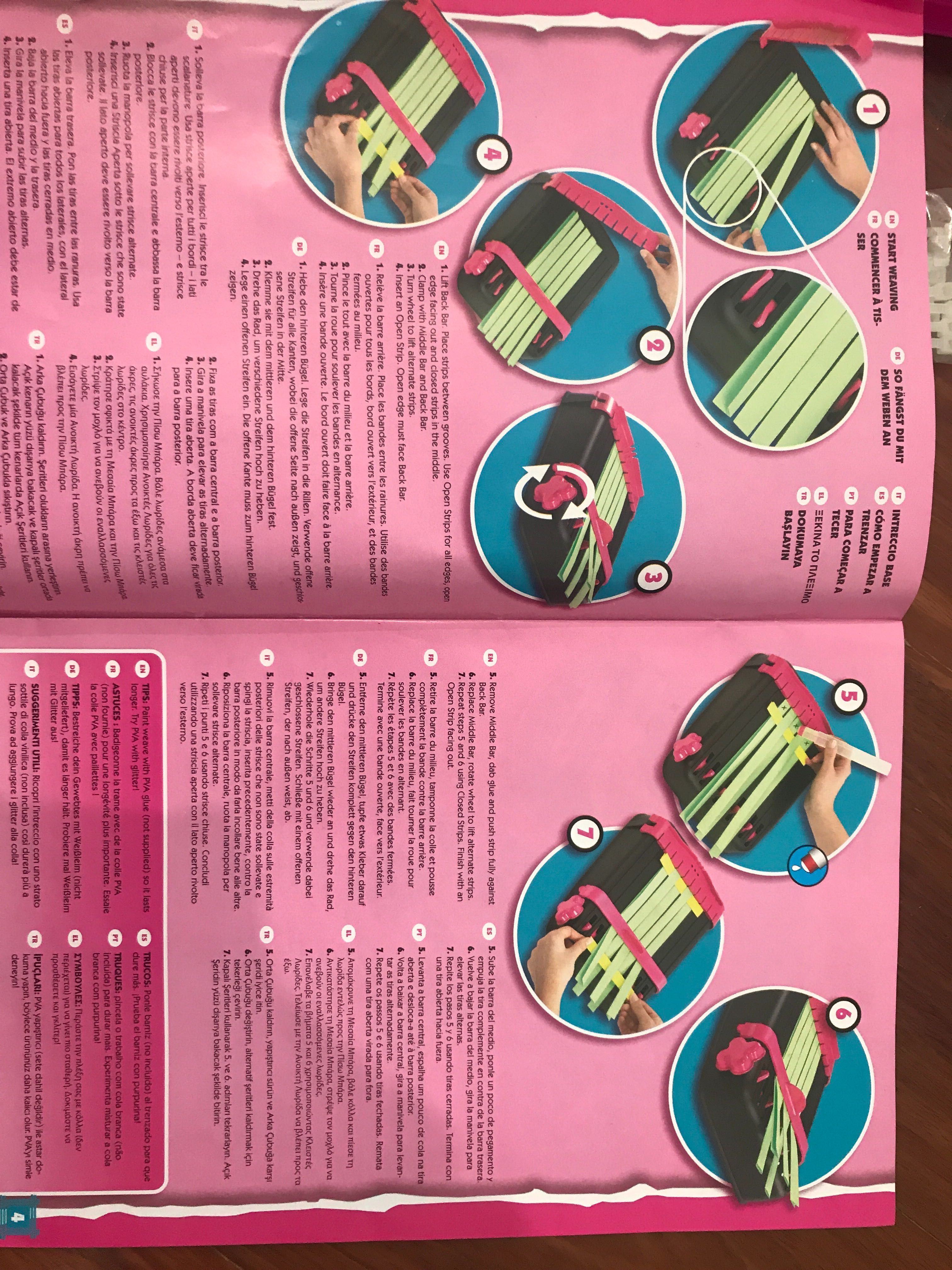 Kit para fazer criações em papel