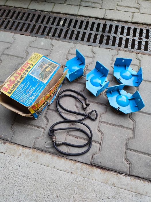 Bagażnik na przyssawki - zabytek z PRL'u