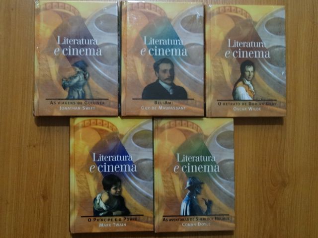 Literatura e Cinema - Vários - 5 Livros