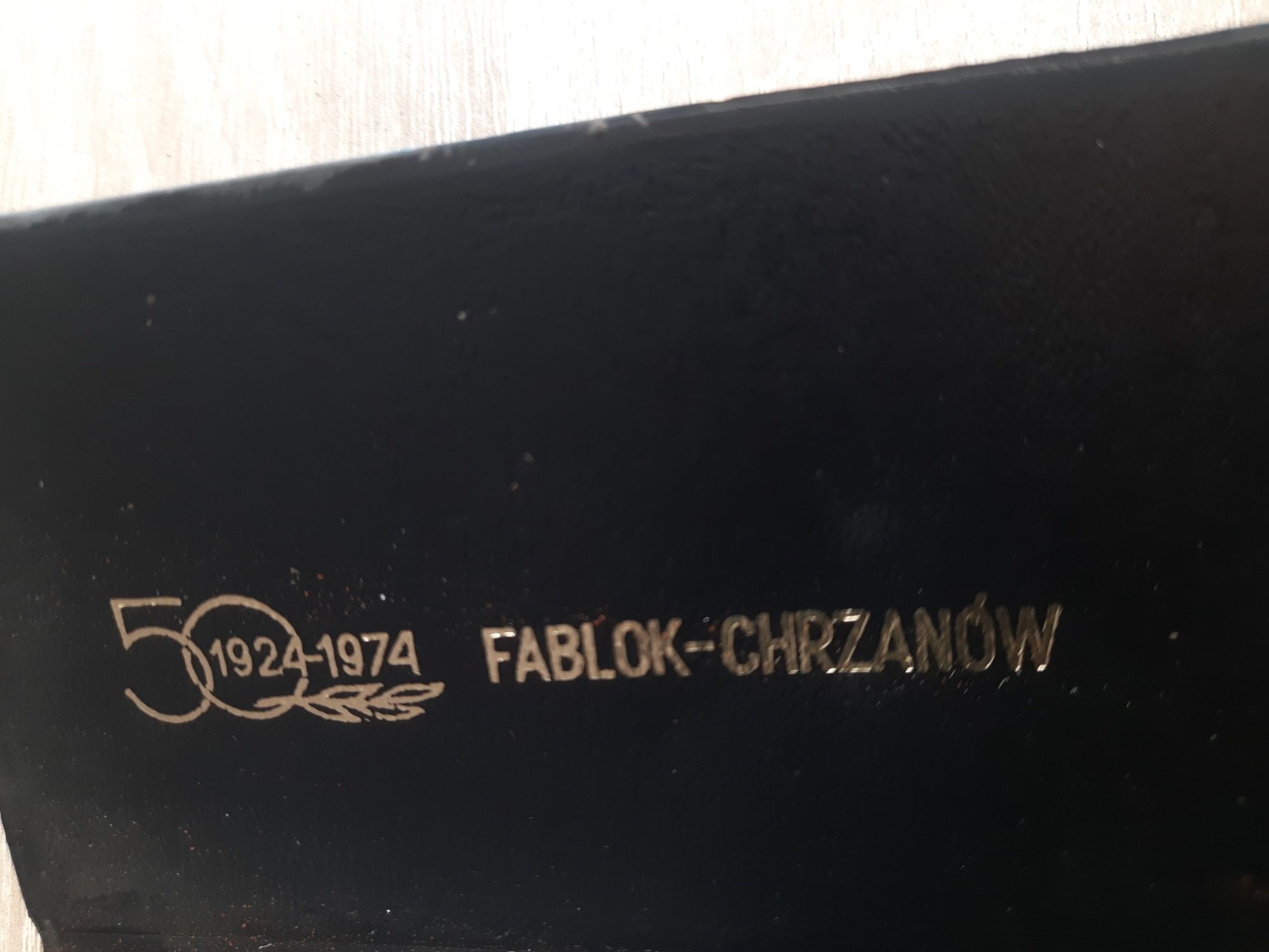 Teczka kolekcjonerska Fablok chrzanów 50 lat