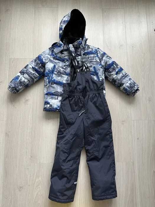 Зимний комплект куртка комбинезон Lenne 128-134 128+6