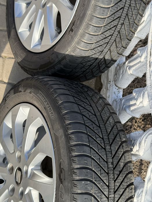 Диски з ризиною. Seat. 205/55 R 16.