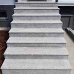 Kamień Naturalny - Granit G602 Bianco Sardo -  Gotowe Stopnie 150x33