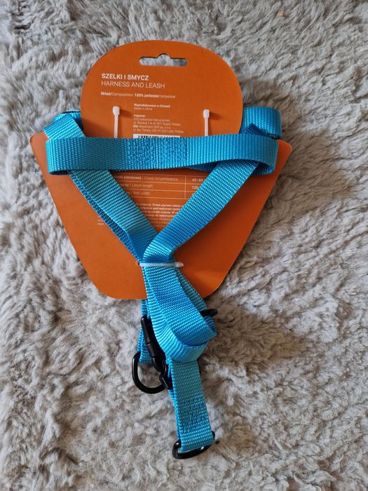 Szelki i smycz dla psa
