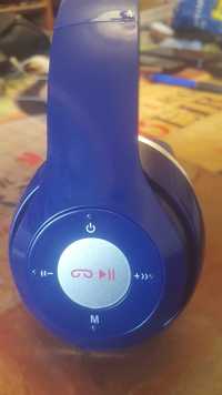 Auscultadores Bluetooth Azul  Novos