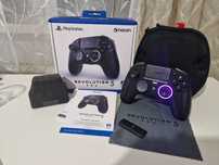 Pad Kontroler Nacon Revolution 5 Pro + etui – PC / PS5 / PS4 jak nowy!