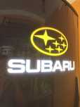 Reklama stojąca, świecąca, Baner reklamowy, subaru