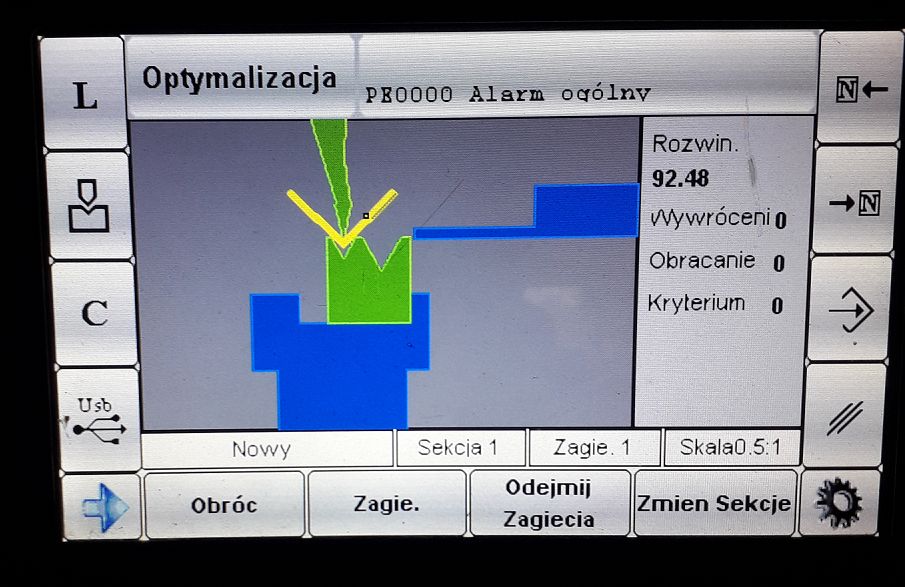 Prasa krawędziowa Adira PM 016040 PLS
