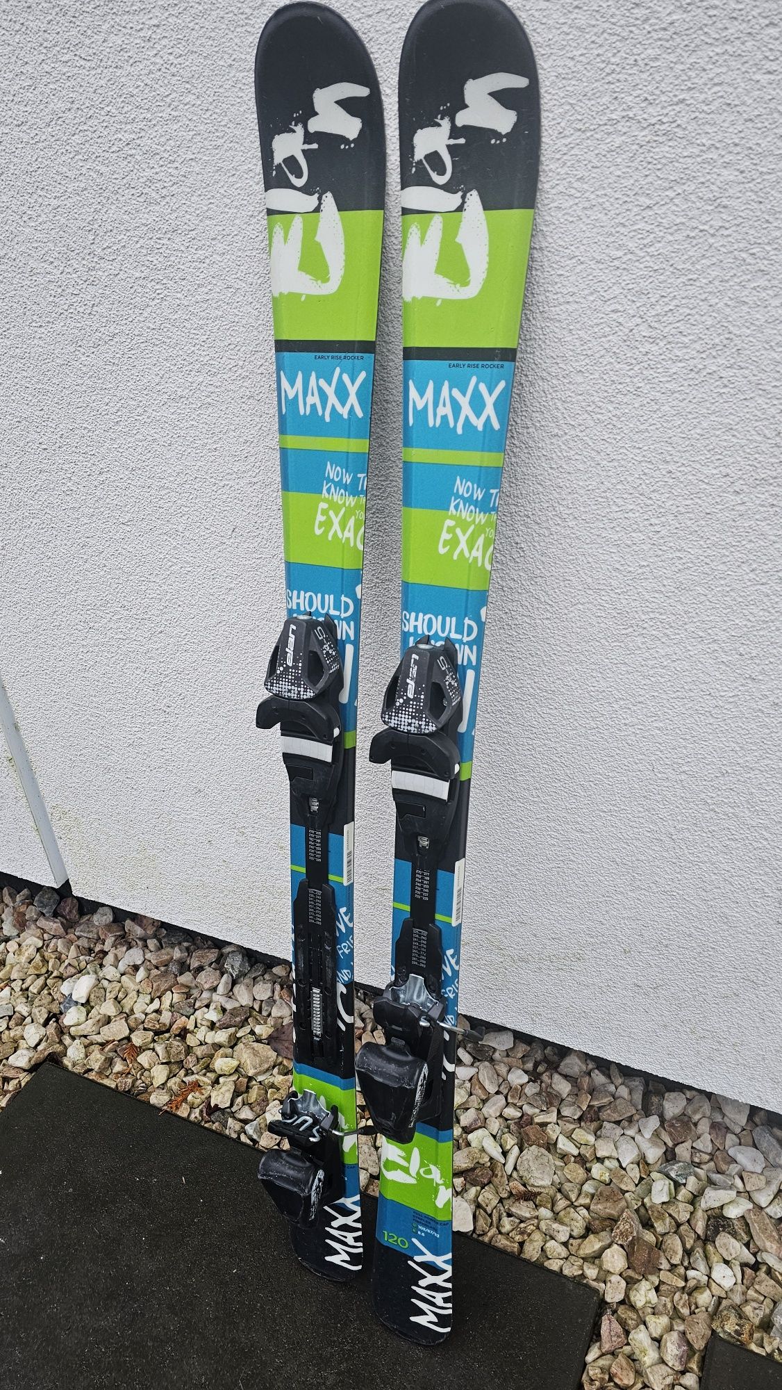 Narty 120cm jak nowe