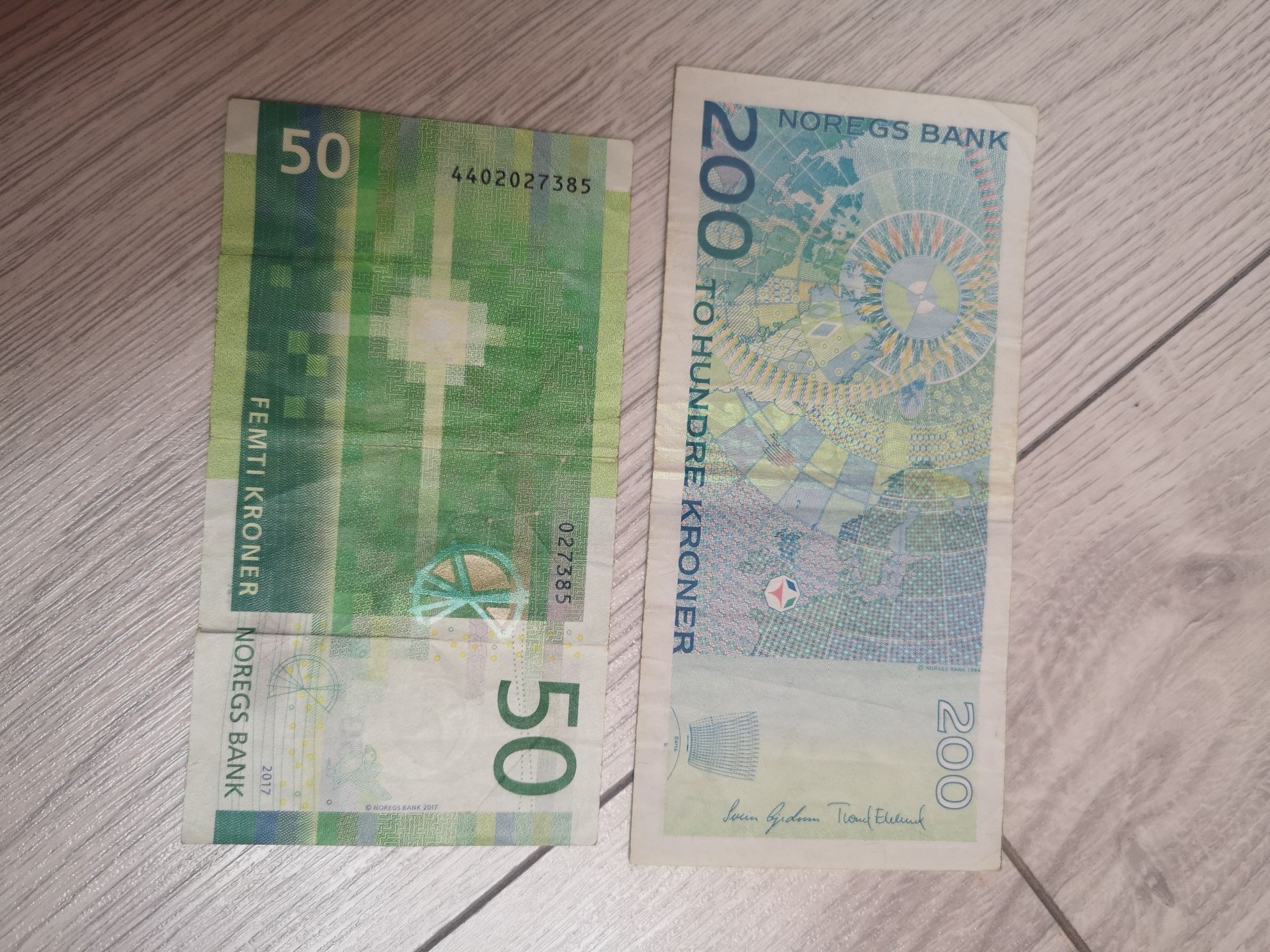 250 koron Norwegia