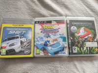 Zestaw 3 gier na PS3 Sonic Ghostbusters need for speed