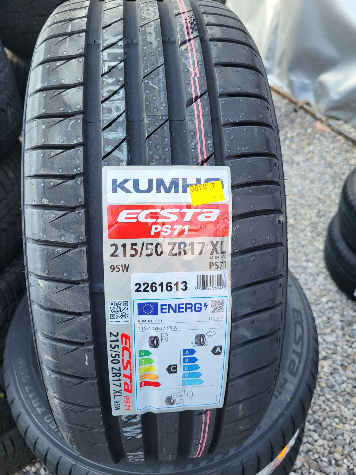 Opony letnie 215/50ZR17 95W Kumho Ecsta PS71 MONTAŻ ! FV!