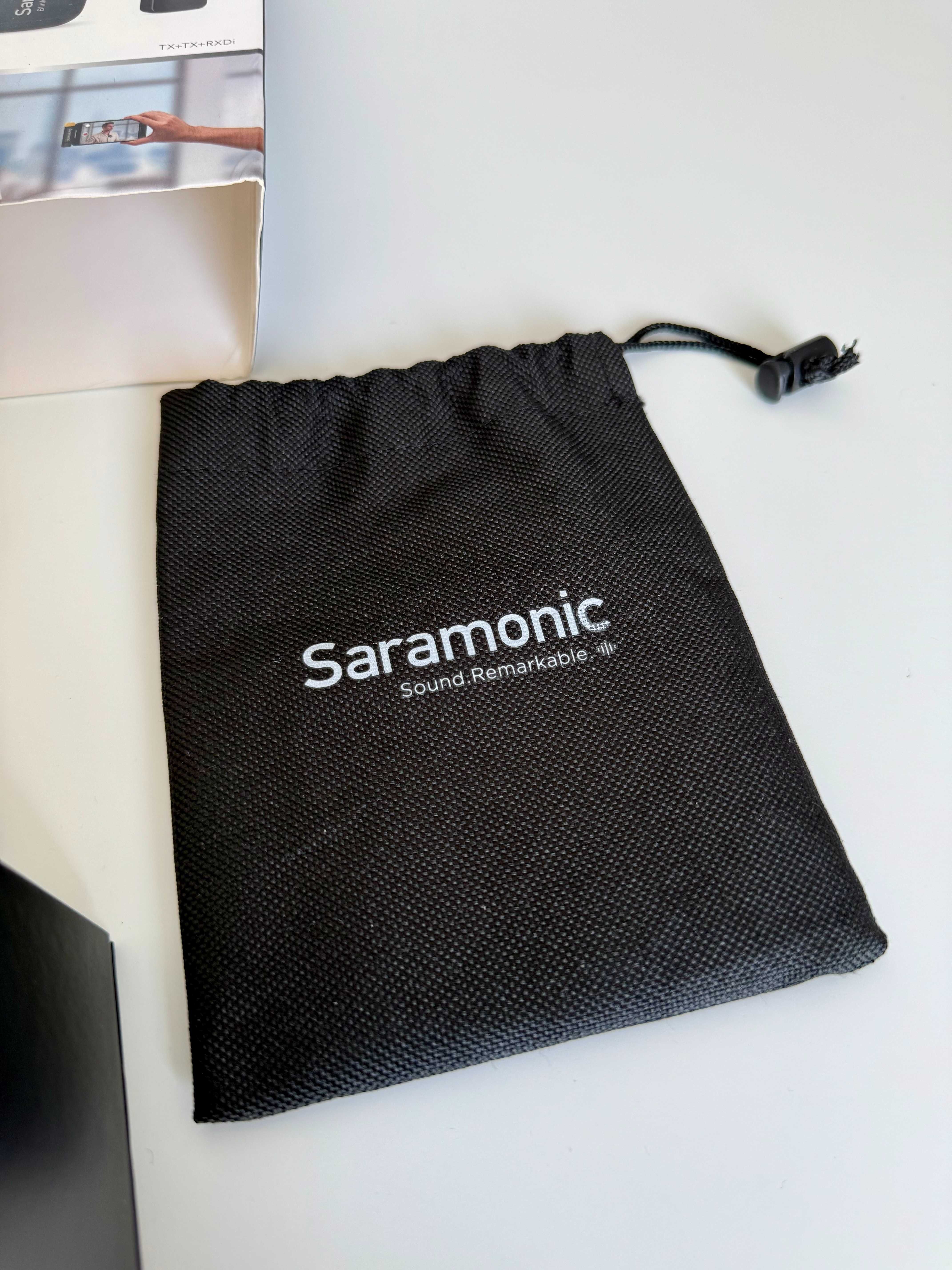 Saramonic Blink500 B4 iPhone Lightning, 2 mikrofony bezprzewodowe.