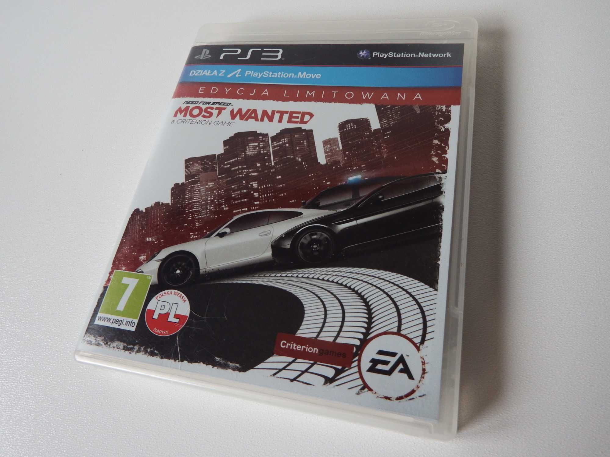 NEED FOR SPEED PS3 Most Wanted PL !!! Most Wanted PS3 PO POLSKU ideał