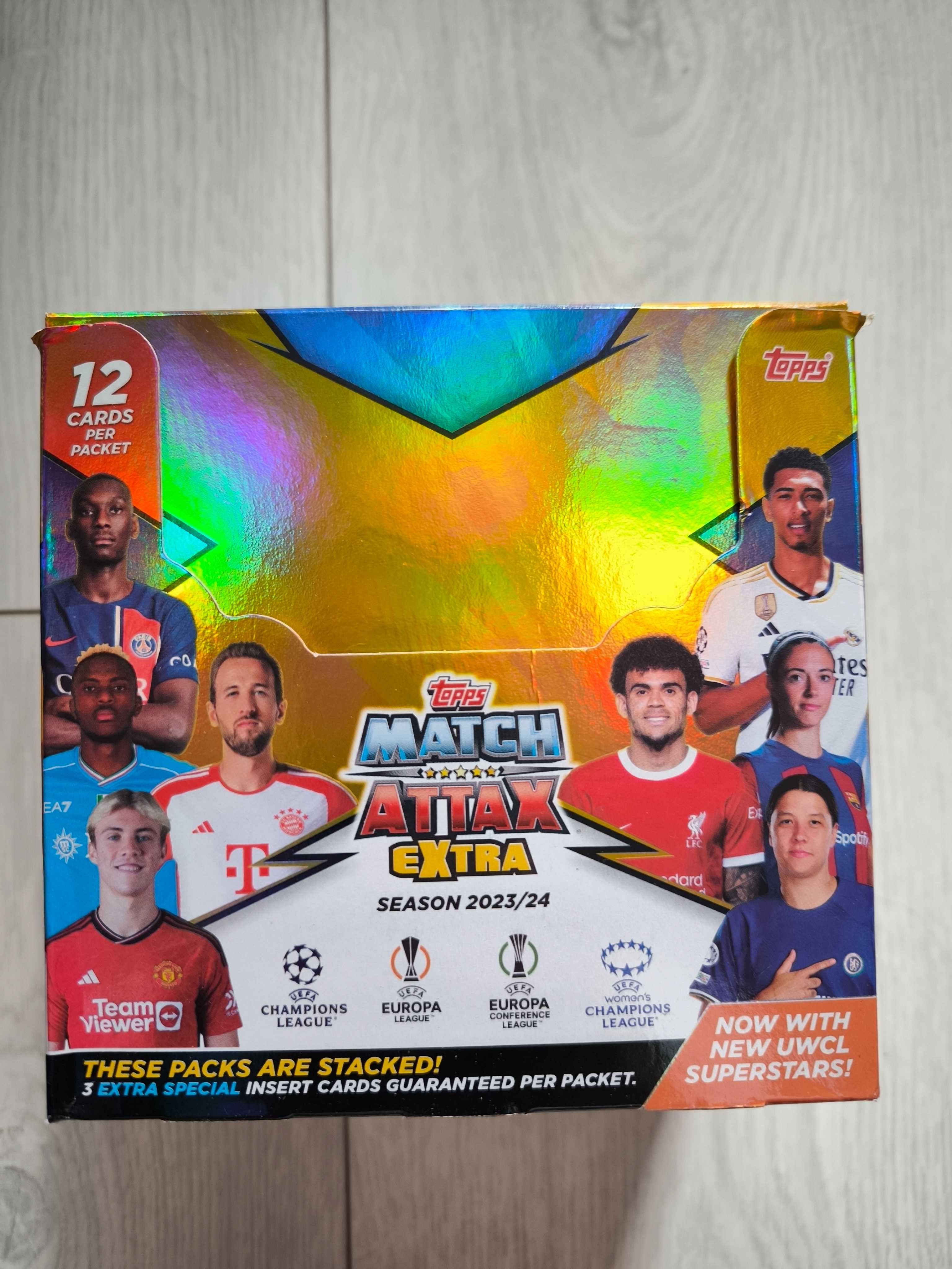 Match Attax exstra 2023/24 BOX Nowy