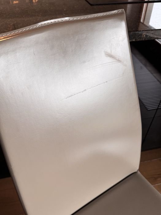 Krzesła skórzane 6szt