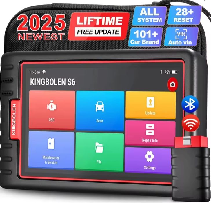 Diagnostyczny Kingbolen S6 Wszystkie systemy + 28 funkcji serwisowych