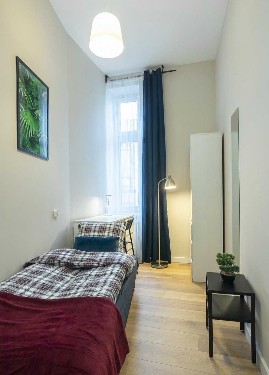 High-Standard Single Rooms in Central Wrocław