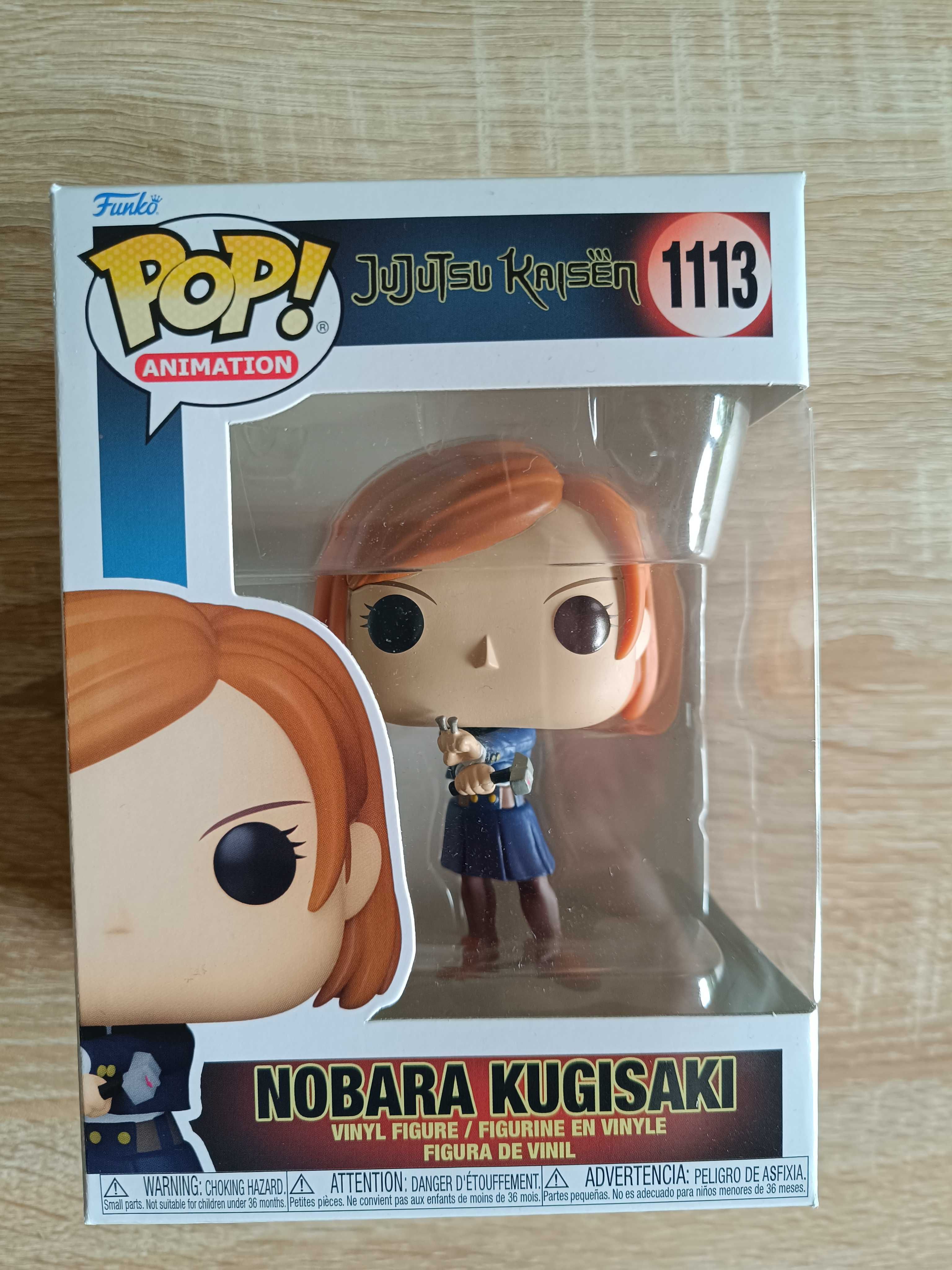Figurka Pop Nobara Kugisaki z Jujutsu Kaisen, nieodpakowana, nowa!